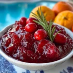 Blood Orange Cranberry Sauce- 1