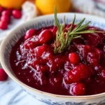 Blood Orange Cranberry Sauce- 3