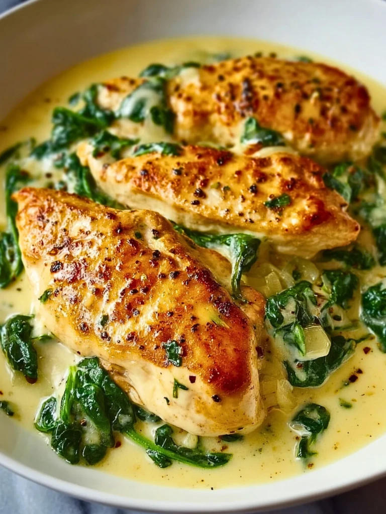 Chicken Florentine- 3