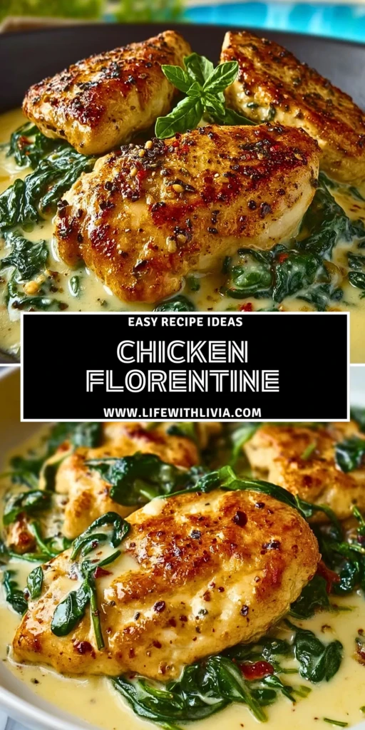 Chicken Florentine- Pin 1