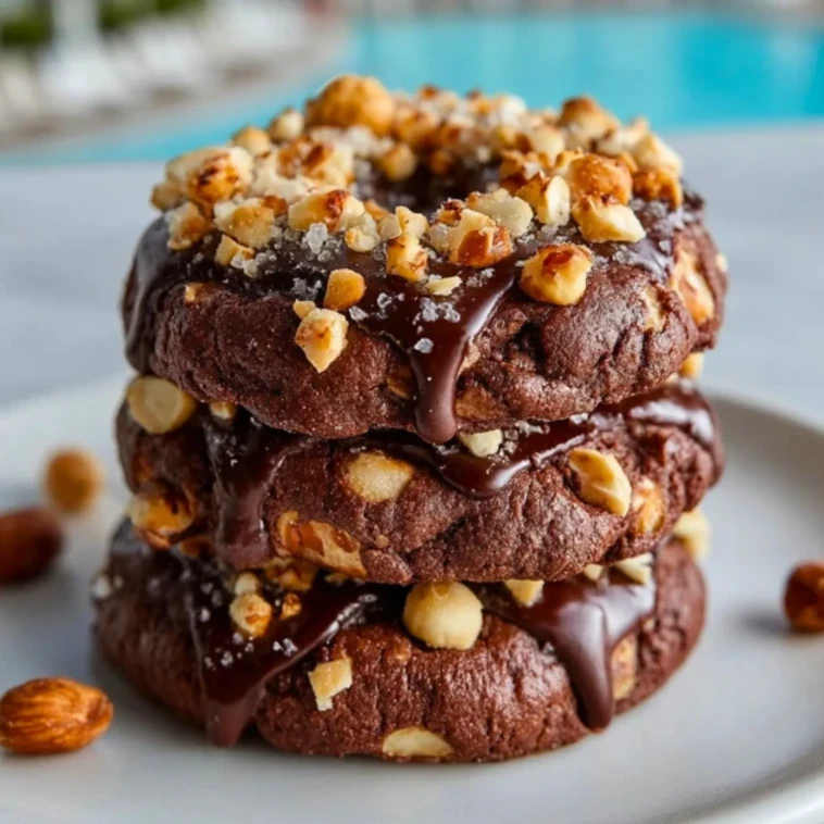Chocolate Hazelnut Crunch Cookies- 1