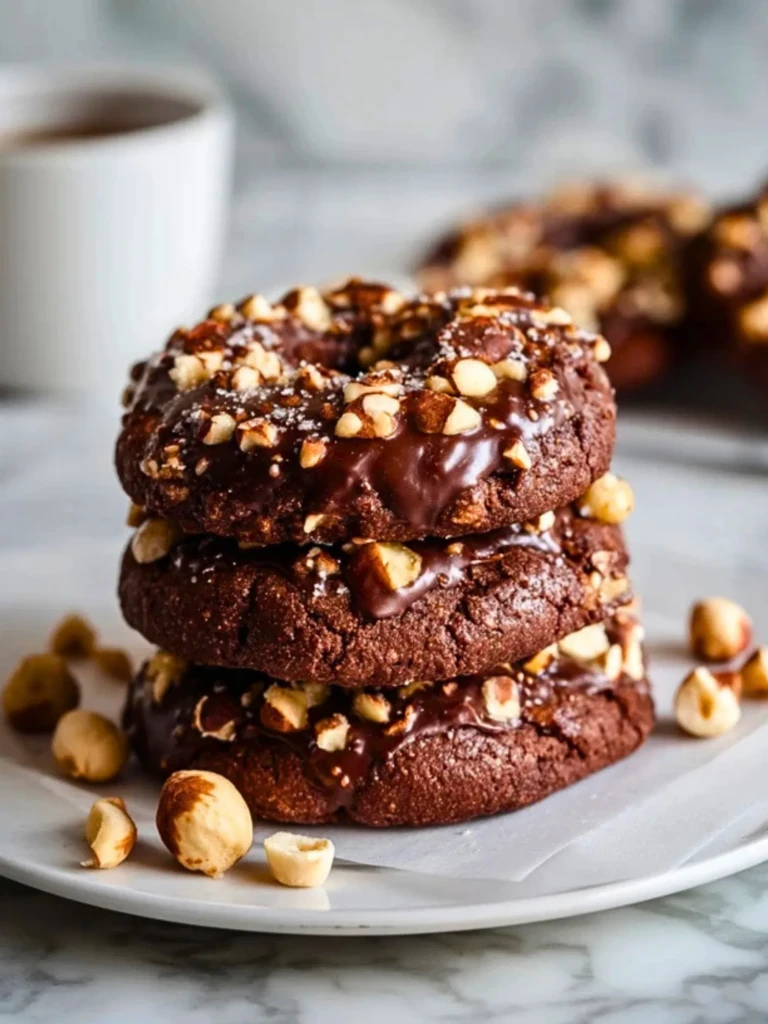 Chocolate Hazelnut Crunch Cookies - 3 (1)