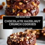 Chocolate Hazelnut Crunch Cookies - Pin 1 (1)