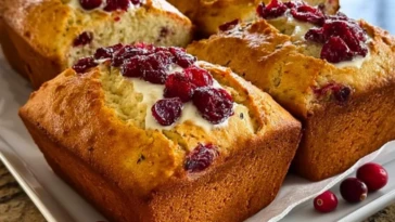 Cream Cheese Cranberry Loaf - 1