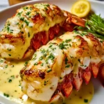 Creamy Garlic Butter Lobster Tails- 3