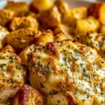 Garlic Parmesan Crockpot Chicken and Potatoes - 3 (1)