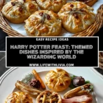 Harry Potter Feast Themed dishes inspired by the Wizarding World- Pin 1