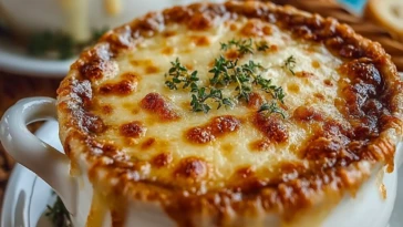 Homemade French Onion Soup - 1