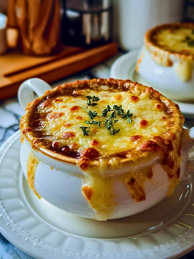 Homemade French Onion Soup - 3