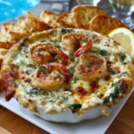 Irresistible Shrimp, Crab & Spinach Dip- 1
