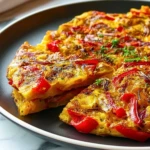 Italian Bell Pepper and Onion Scarpaccia - 3