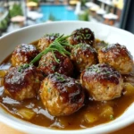 Meatballs and Gravy- 1