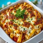 Meatless Baked Ziti- 1