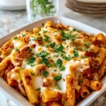 Meatless Baked Ziti- 3