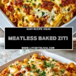 Meatless Baked Ziti- Pin 1