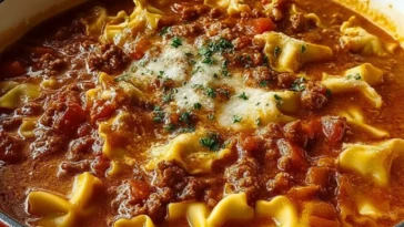 One Pot Lasagna Soup - 1
