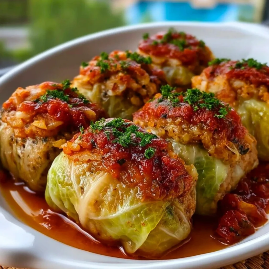 Polish Stuffed Cabbage Rolls- 1
