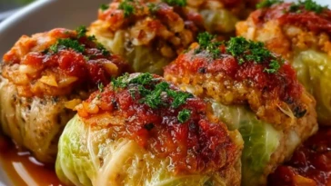 Polish Stuffed Cabbage Rolls- 1