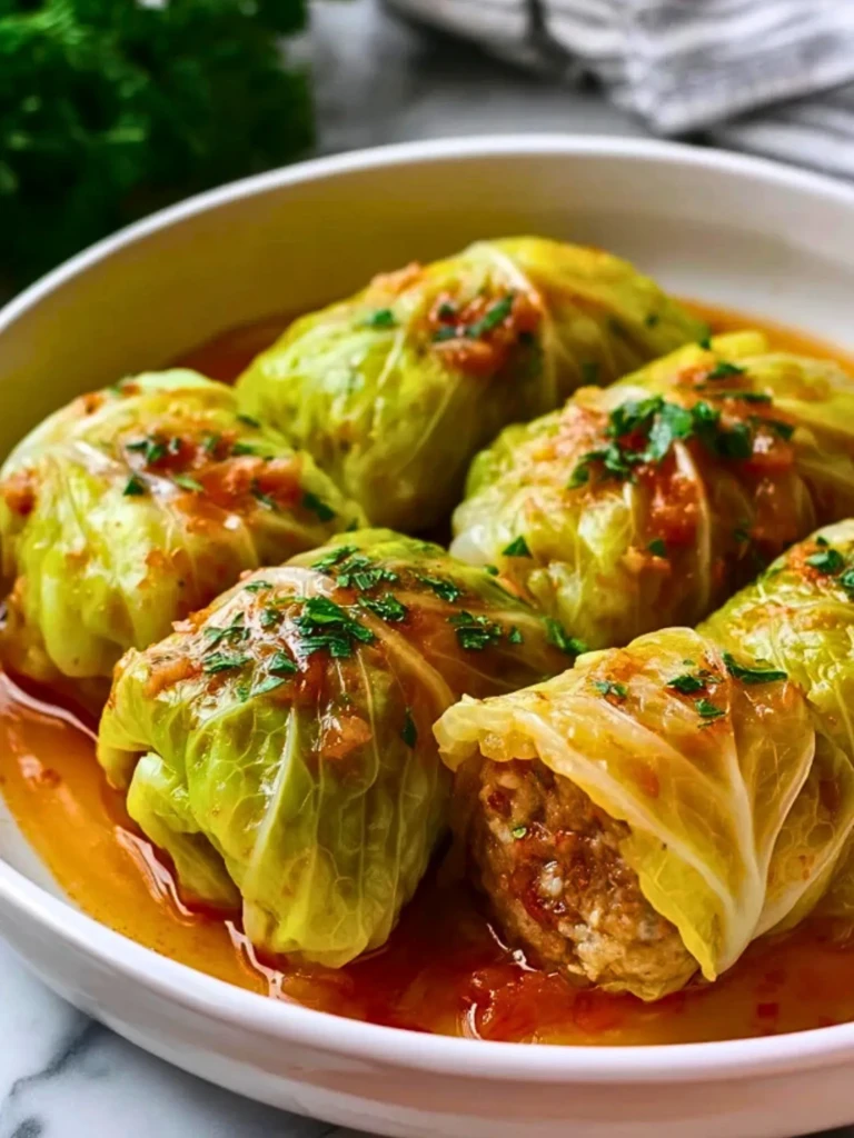 Polish Stuffed Cabbage Rolls- 3 (1)
